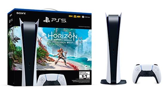PLAYSTATION®5 DIGITAL EDITION +  HORIZON FORBIDDEN WEST¿