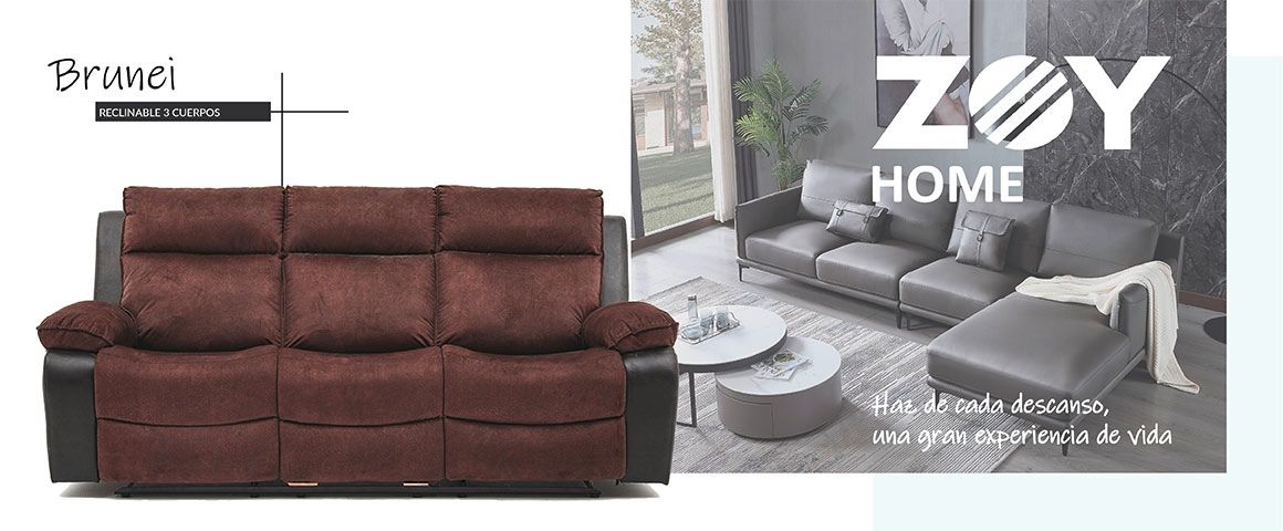 Reclinable 3 Cuerpos Brunei