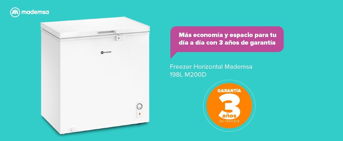 Freezer Horizontal Mademsa M200D 198 Litros Dual
