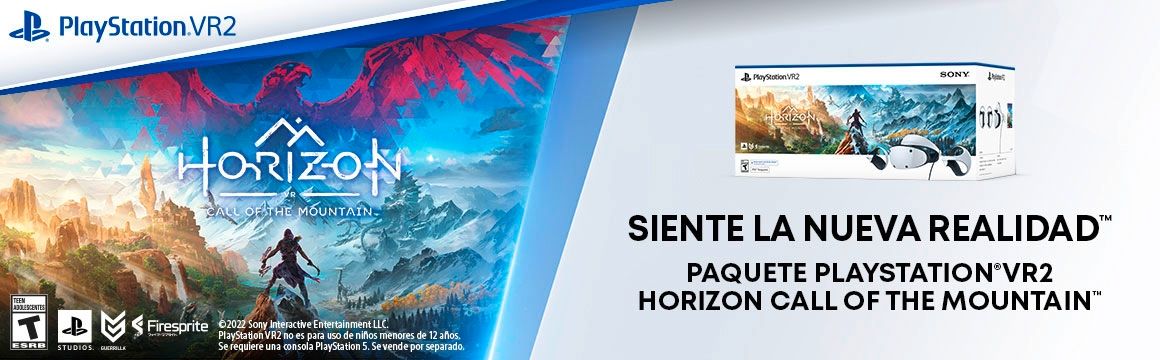 BUNDLE DE HORIZON CALL OF THE MOUNTAIN PARA PLAYSTATION VR2