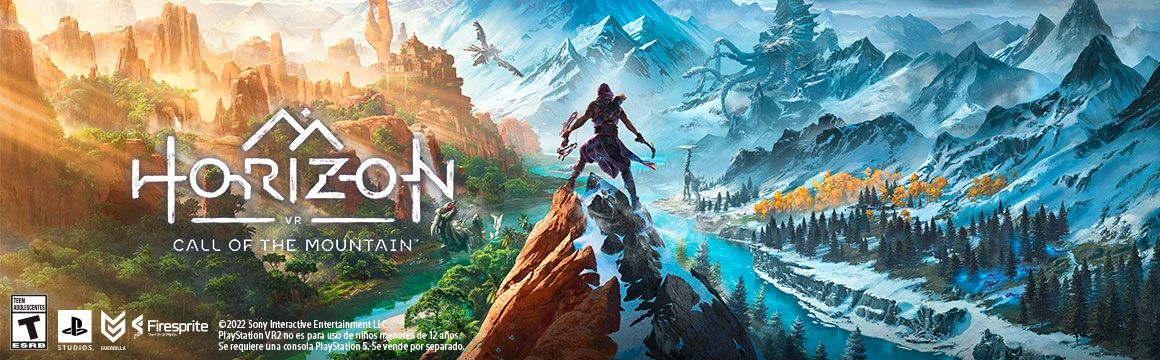 BUNDLE DE HORIZON CALL OF THE MOUNTAIN PARA PLAYSTATION VR2