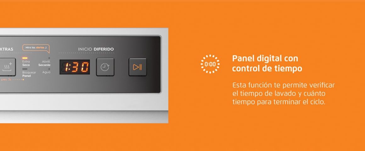 Panel Digital con control de tiempo