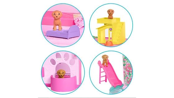 Barbie Nueva Casa de los Sueños Mascotas