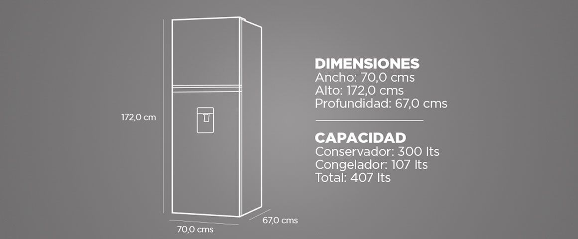 Refrigerador Midea
