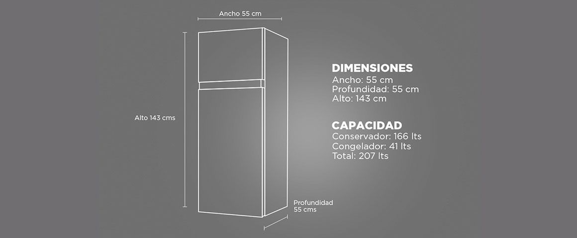 Refrigerador Midea