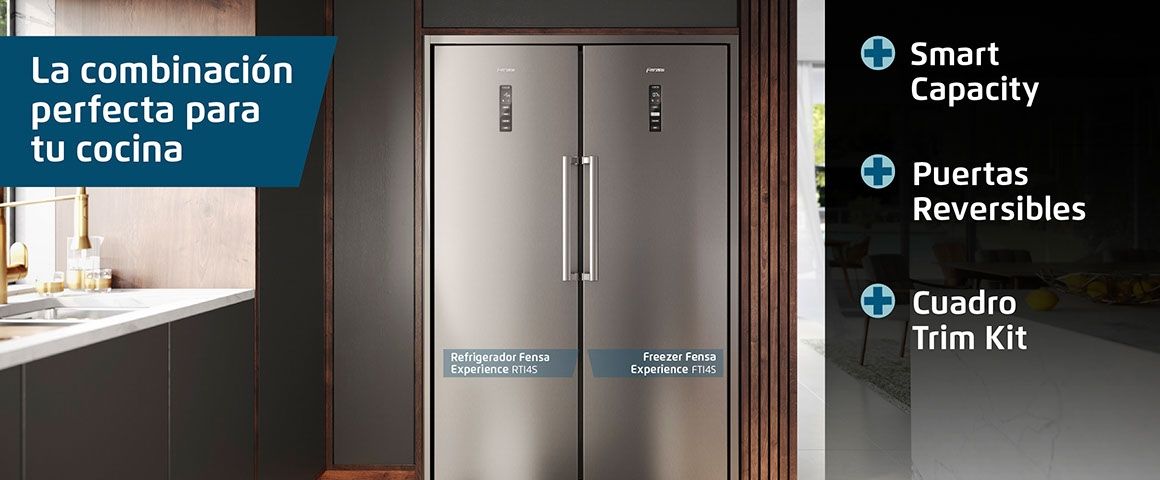 Smart Capacity, Puertas Reversibles, Trim Kit. 