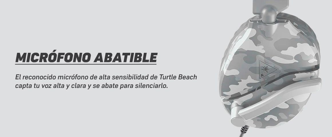 AUDIFONOS TURTLE BEACH RECON 70 ARTIC CAMO