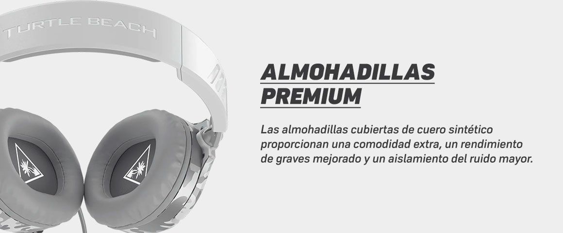 AUDIFONOS TURTLE BEACH RECON 70 ARTIC CAMO