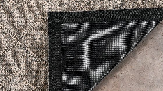ALFOMBRA ZIG-ZAG / 90% LANA
