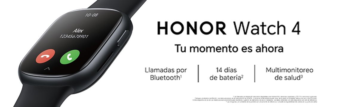 SMARTWATCH HONOR WATCH 4 NEGRO