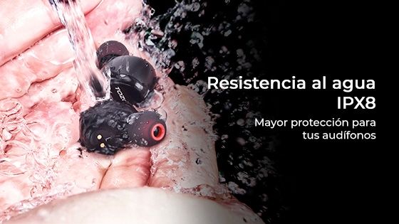 Listos para hacer deporte, Certificación IPX8