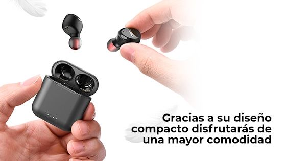Diseño compacto, mayor comodidad