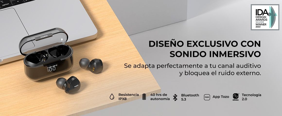 DISEÑO EXCLUSIVO CON SONIDO INMERSIVO