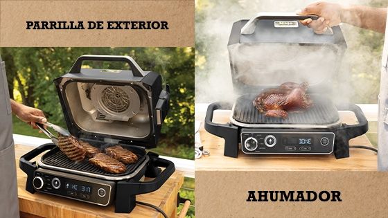 Parrila y ahumador