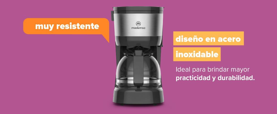 Diseño de acero inoxidable. Muy resistente, ideal para brindar mayor practicidad y durabilidad.