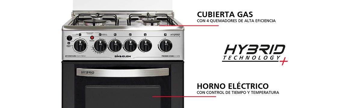 COCINA HIBRIDA CH-540NI SINDELEN
