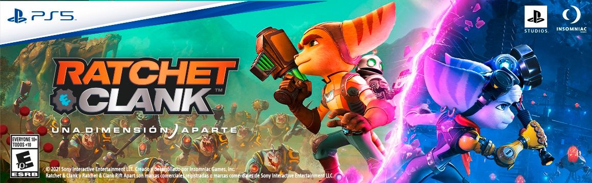 BUNDLE CONSOLA PLAYSTATION 5 SLIM RATCHET & CLANK RIFT APART Y RETURNAL
