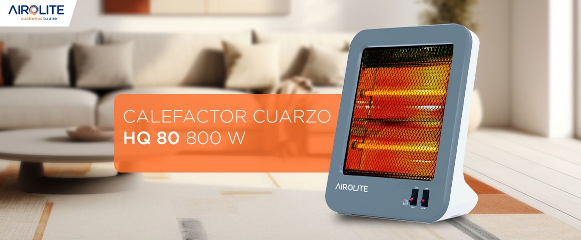 CALEFACTOR CUARZO VERTICAL 800W HQ 80