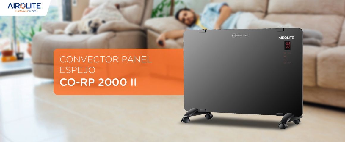 CONVECTOR C/PANEL ESPEJO CO-RP 2000 II