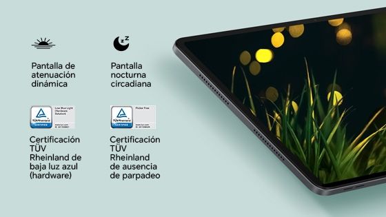 Pantalla con protección ocular 