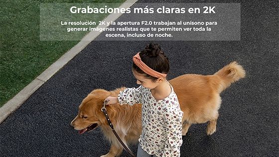 Grabaciones nítidas en 2K 
