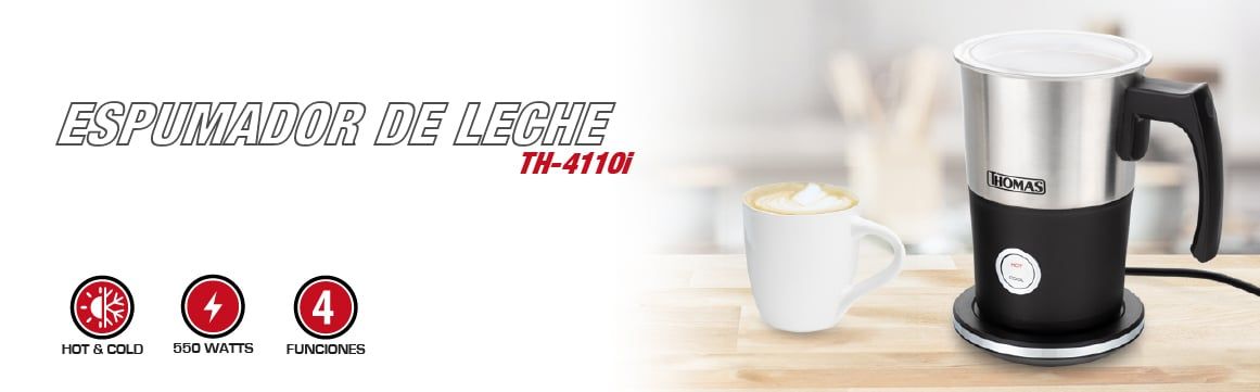 Espumador de Leche 4 en 1 TH-4110i