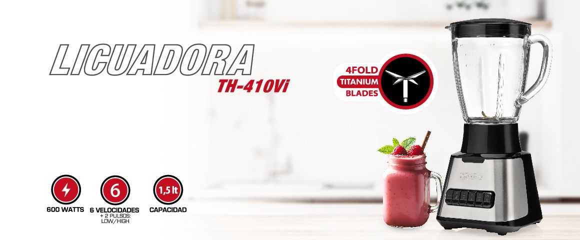 Licuadora 6 velocidades 1,5lts TH-410Vi