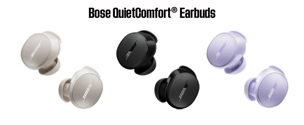BOSE Audífonos Bluetooth QuietComfort Earbuds Negro | Falabella Chile