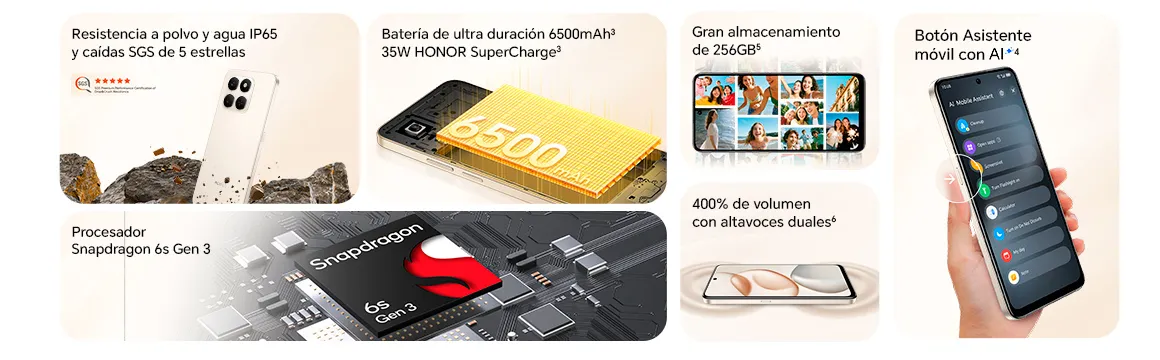 Seis aspectos destacados