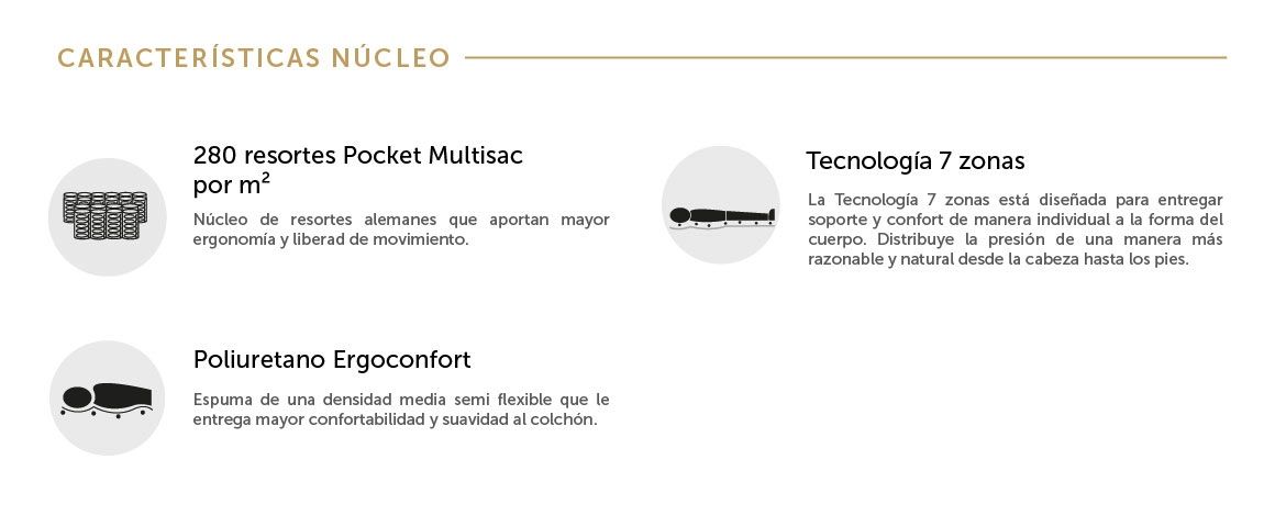 Colchón Adaptable y Ergonómico 