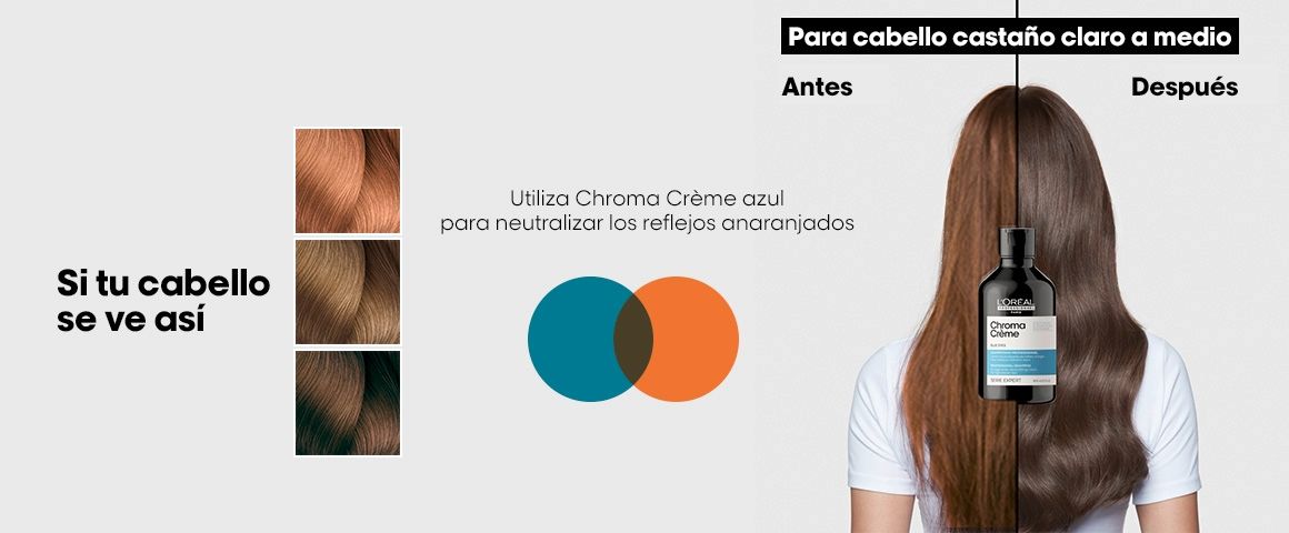 Matizador para cabello castaño oscuro a negro