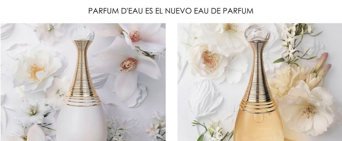DIOR J'adore Parfum d'eau - Sin alcohol - Notas florales