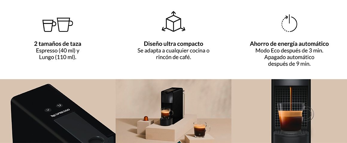 Funciones de la cafetera