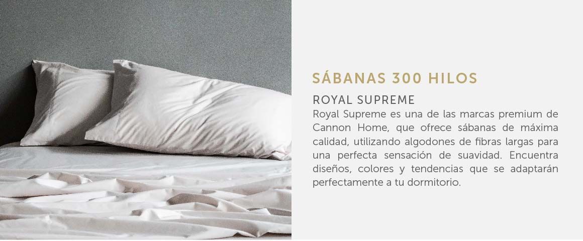 Sábanas de alto hilaje