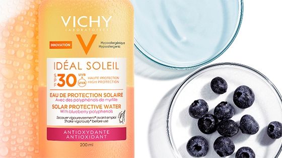 ingredientes origen natural vichy  filtro solar 