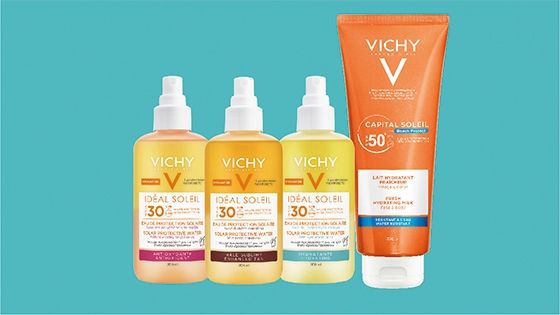 protector solar cuerpo vichy 