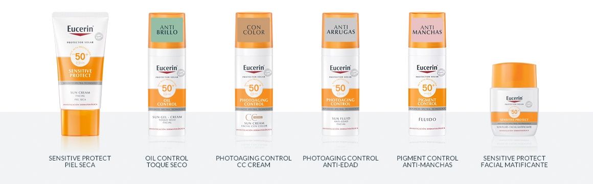  filtro, protector solar, cuerpo, corporal, factor 50, protector, ligera, ligero, textura ligera, Eucerin