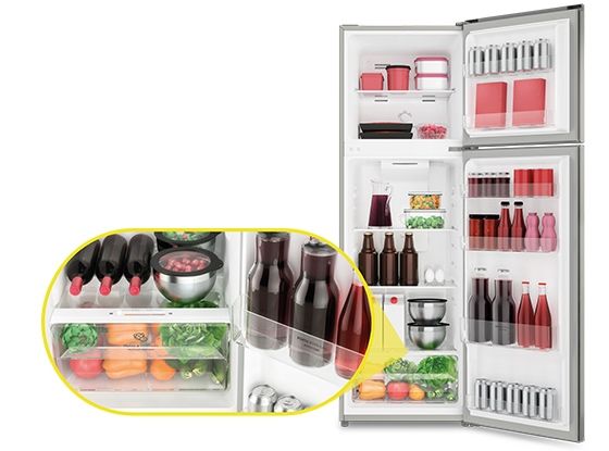 Interior del Refrigerador Altus 1250