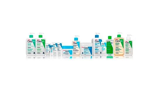 Banner de bodegón. Productos CeraVe