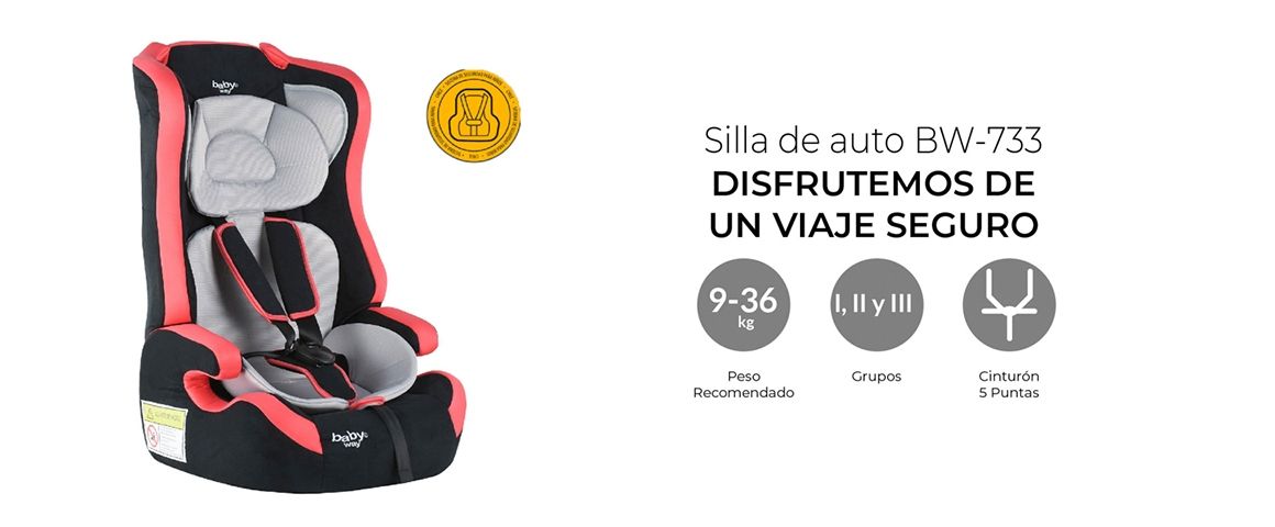 SILLA DE AUTO BW-733