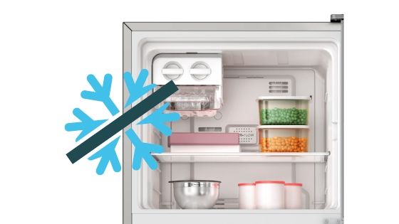 El refrigerador Advantage 5300  no acumula escarcha en el freezer debido a su sistema de Frost Free automático