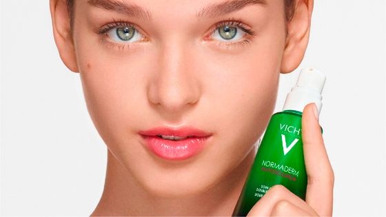 agua de vichy, vichy, agua termal, agua volcanica, normaderm, phytosolution, concentrado purificante, acido salicilico, zinc, cobre, probioticos, fortificante, purificante, tratamiento, tolerancia, dermatologico, agua volcanica, textura gel, textura ligera, hidratante