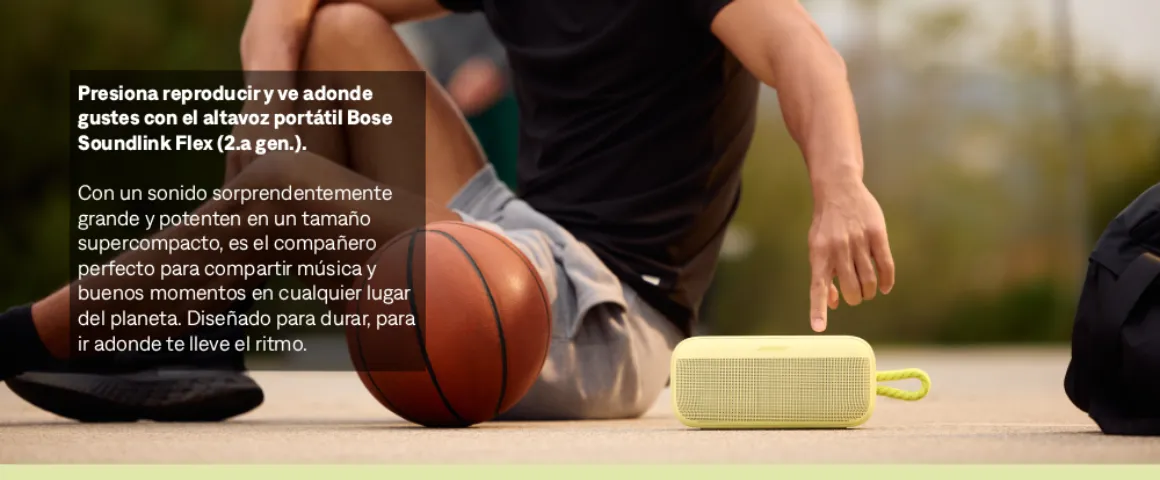 BOSE Spkr Soundlink Flex II Cit Yellow Bose | Falabella Chile