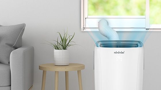 Aire Acondicionado Toyotomi con Kit de Conexión a Ventana 