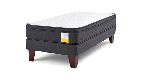 CAMA EUROPEA EUROTOP 1 PLAZA PLUS