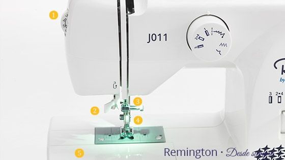 Máquina de coser, J011, Remington