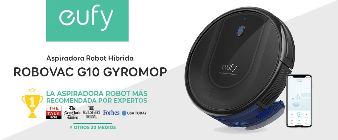 Aspiradora Robot Inteligente RoboVac G10 Gyromop