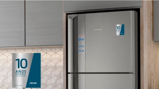 10 años de garantía con el refrigerador Fensa DF56S