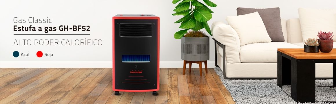Estufa a gas blue flame