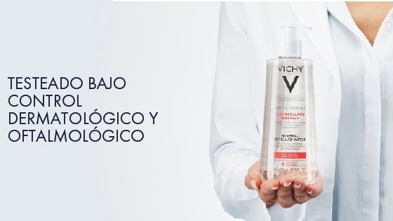 Testeado por dermatólogos y oftalmólogos